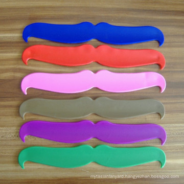 SW-888 mustache shape slap silicone wristbands